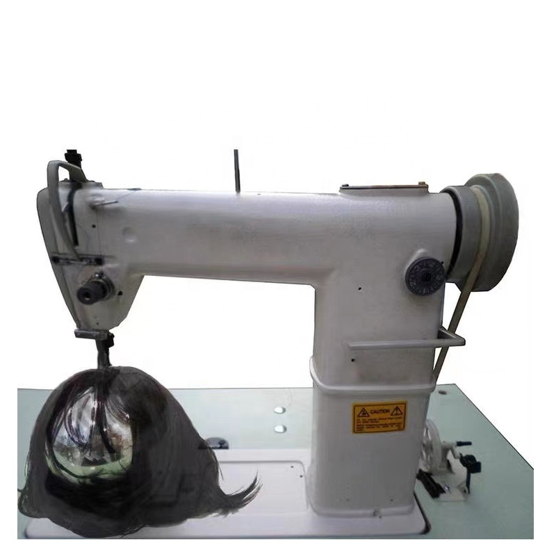 QK810 Good quality single needle industrial human hair wig making sewing machine