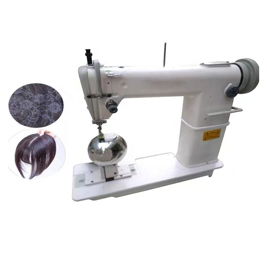 QK810 Good quality single needle industrial human hair wig making sewing machine