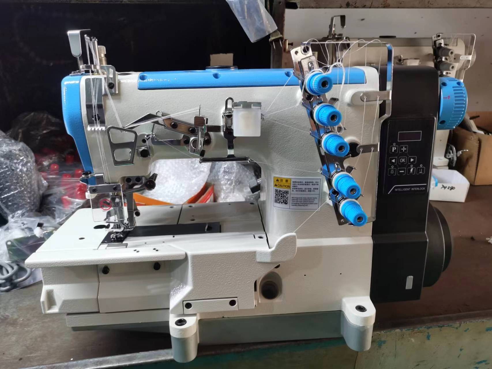 QK500-01CB Mechanical high-speed flat-bed interlock Industrial sewing machine with cheap price