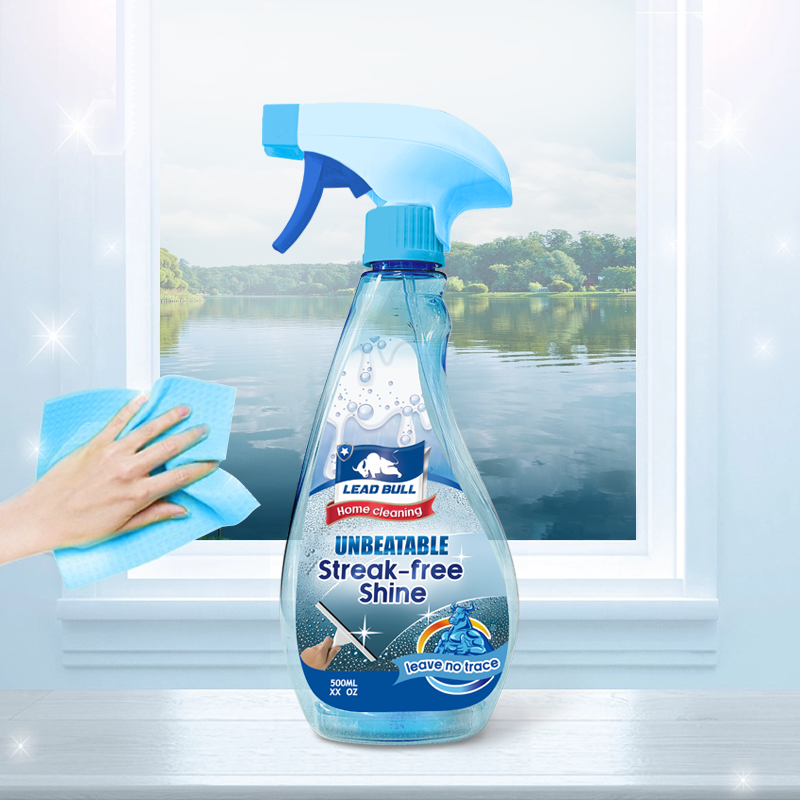 LEAD BULL 500ml multifunctional window  glass cleaner spray best quality quick drying without watermark