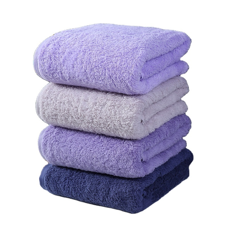 Customized Size Logo Luxury Bathroom Non-Linting Face Towel High Quality Bath Towel 100% Cotton Soft Terry Towels