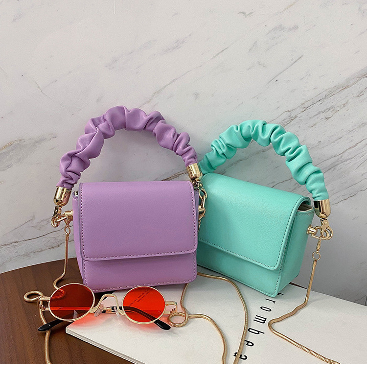 2021 Ins Trendy Baby Purse Fashion Kids Shoulder Toddler Handbags Wholesale Children Mini PU Leather Purses for Little Girls