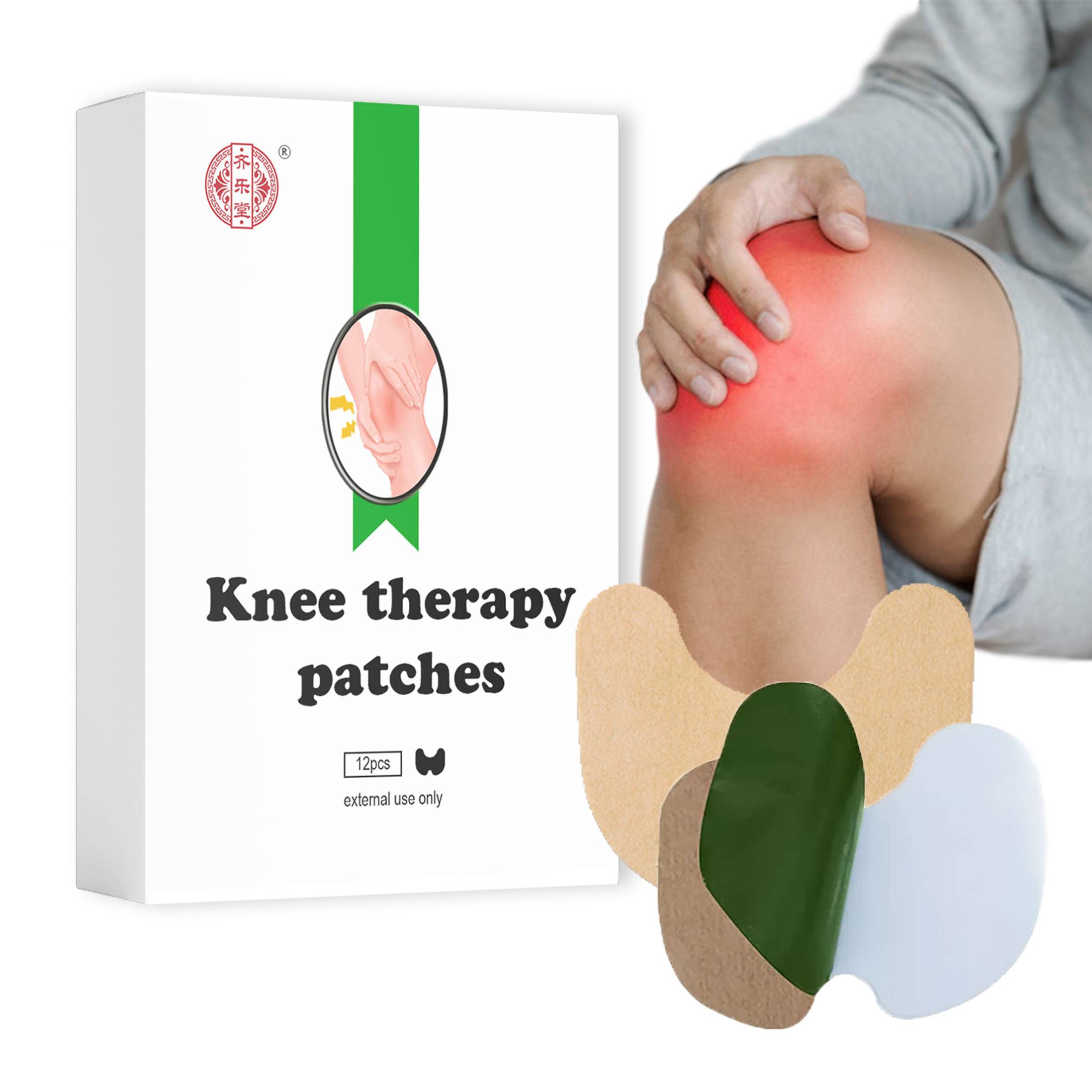 Chinese Herbal Medical Plaster Joint Knee  Shoulder Pain Relief Pain Relief Plaster for Knee