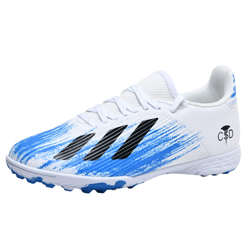 Brand Designer Custom Logo Good Quality TF Artificial Grass Training Cleat Football Soccer Shoes