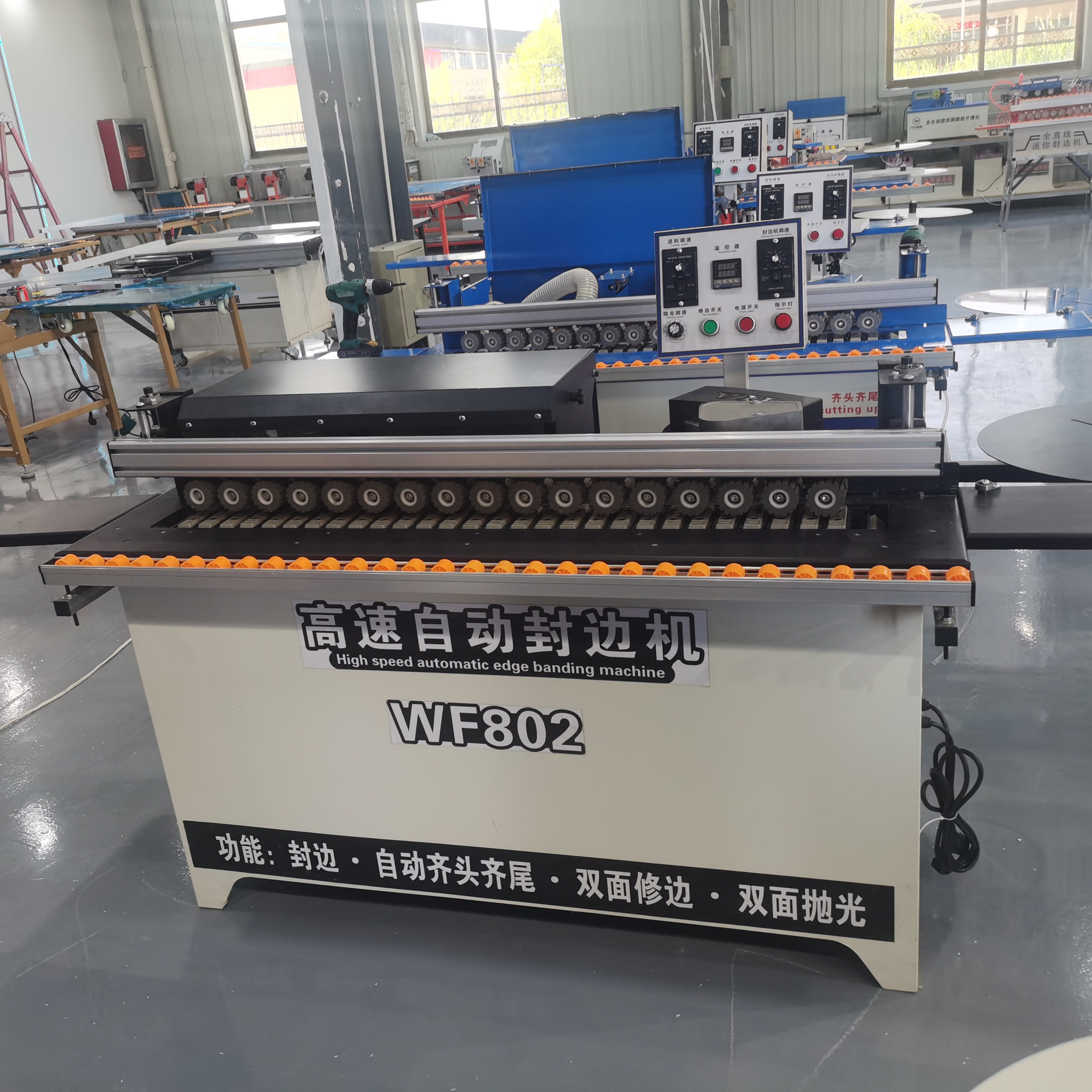 Wholesale Qingdao Convenient Carpenter Straight Furniture Automatic Machine Edge Banding Machine