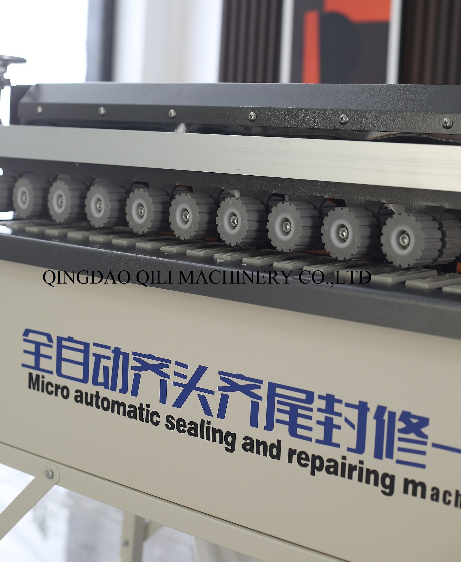 Micro Automatic Edge Banding Machine Edge bander glue with trimming Woodworking Machine