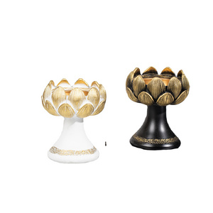 New mini home decoration Lotus shape incense burner Traditional bakhoor charcoal burner