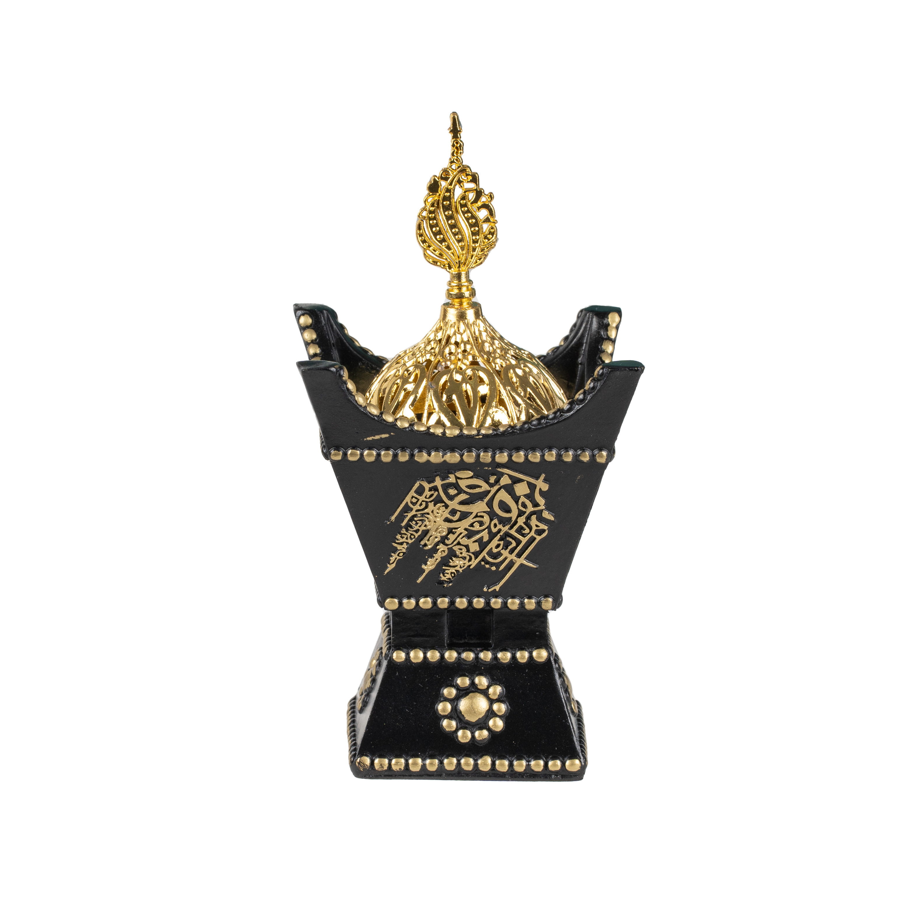 2023New style Luxury Arabian Resin crafts Ramadan Exquisite Household ornaments Arabic Incense Burner wholesale bakhoor burner