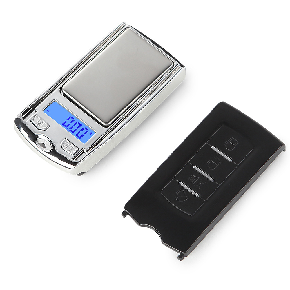 Portable 200g 100g 0.01g Electronic Car Key  Digital  Pocket Mini Scale for Jewelry