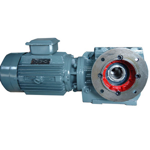 s series bevel helical gearbox worm gear motor speed reducer right angle gear for machine 500w brushless dc motor