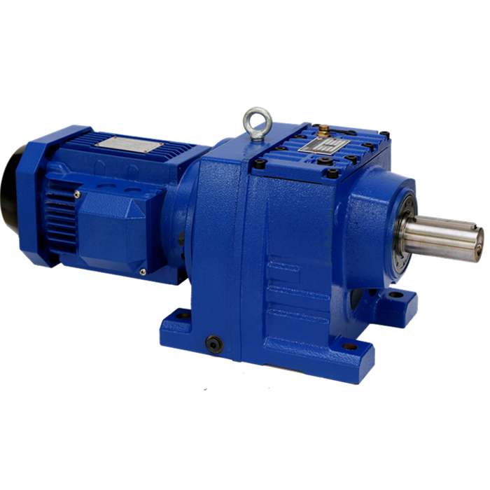 high quality R Engine Gearbox Speed Reducer helical gearbox 12 volt motor and gearbox 5 hp gear motor gear reducer