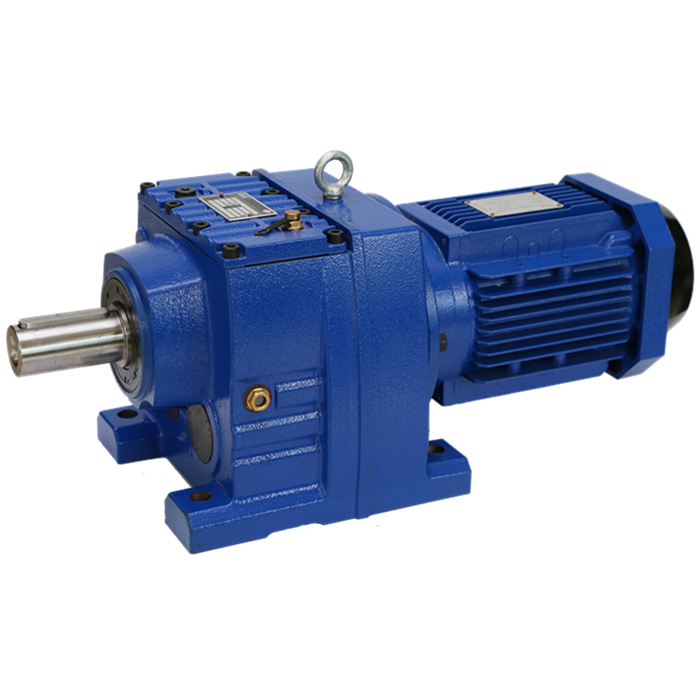 high quality R Engine Gearbox Speed Reducer helical gearbox 12 volt motor and gearbox 5 hp gear motor gear reducer