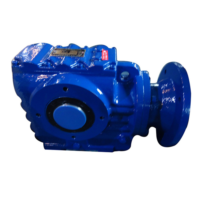 s series gearbox 90 degree hollow shaft worm gearbox speed reducer small gear box pto tiller gearbox