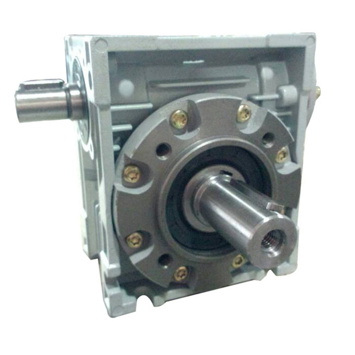 China best selling NMRV75 series worm gear reudcer right angle gear motor reduction speed reducer motoreductor