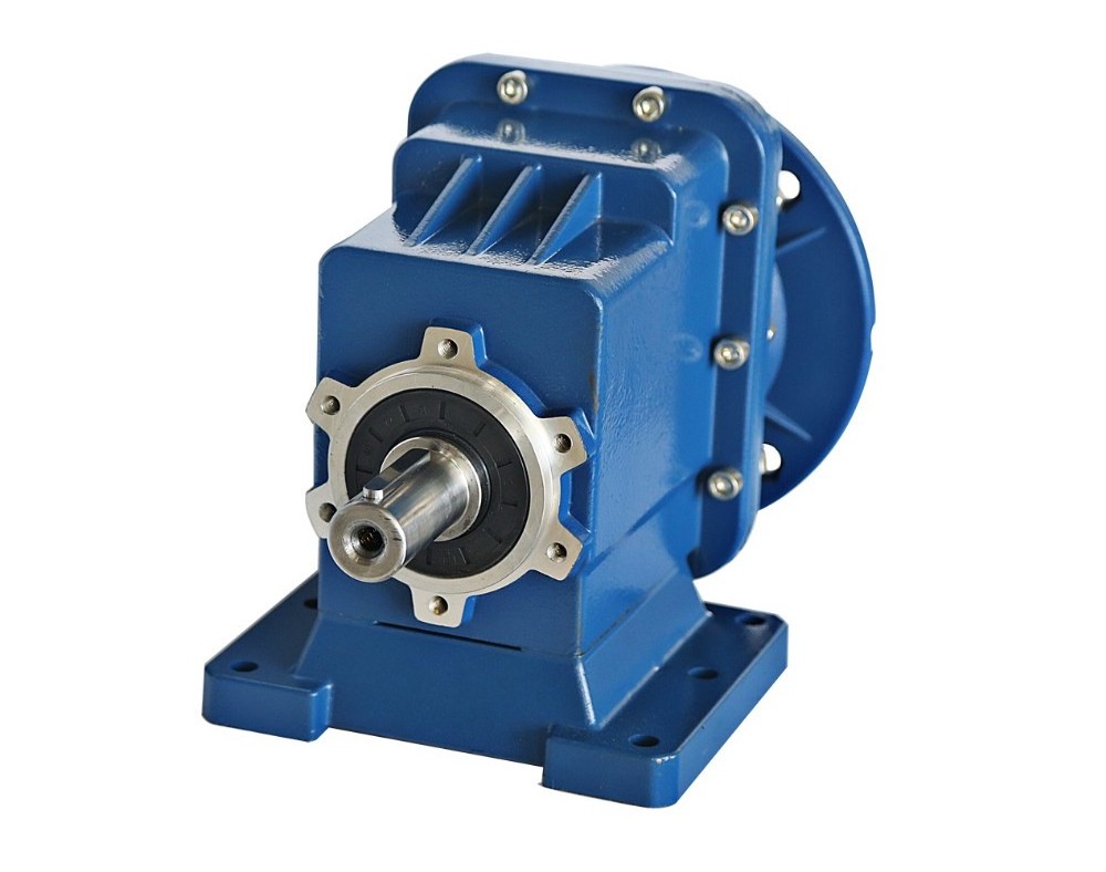 RC series helical gear box 1 1 reduction gearbox gearmotor transmission gearbox with ac gear motor flange mounted gear reducer