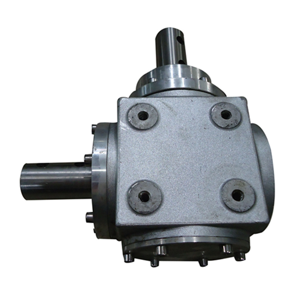 T Series 90 degree 2: 1 ratio right angle gearbox 90 degree angle gearbox steering gear box power transmission drive