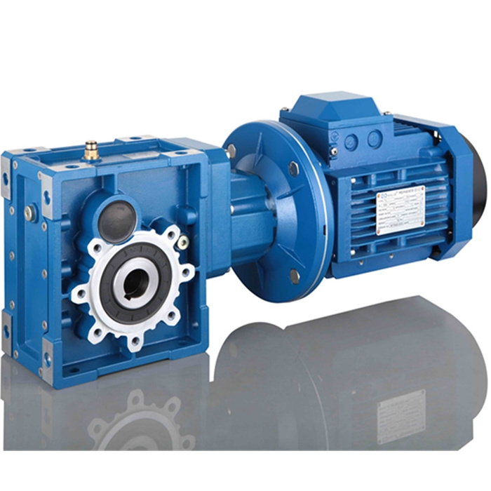 high quality BKM series 12 volt gear reduction motor helical worm gear speed reducer worm speed gearbox