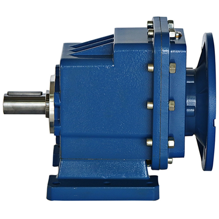 RC series speed reducer gearbox with Foot mounting Electric Motor steer gear box small differential gear box