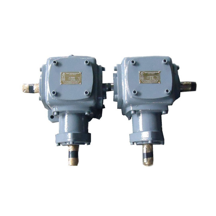 T Series 90 degree 2: 1 ratio right angle gearbox 90 degree angle gearbox steering gear box power transmission drive