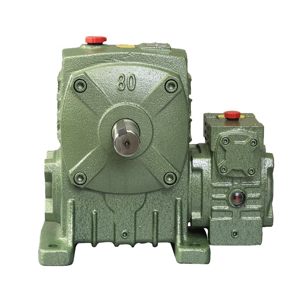 Manufacturer screw worm lift worm gear screw jacks gearbox and motor drive gear motor worm reducer screw jack gear box