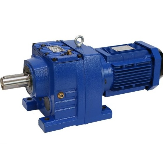 r series 5hp torque r series inline helical gear motor coaxial reducer gearbox gear motor 22kw reverse gearbox for motor power