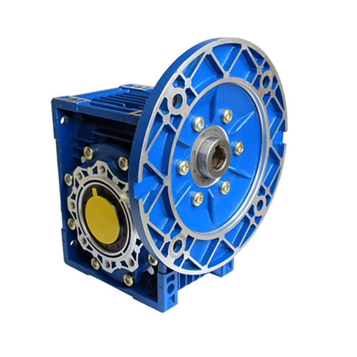 Hot sale NMRV series worm gear box dc worm geared motor brake 16 1 ratio gearbox advance gearbox stepper motor 90 degree gearbox