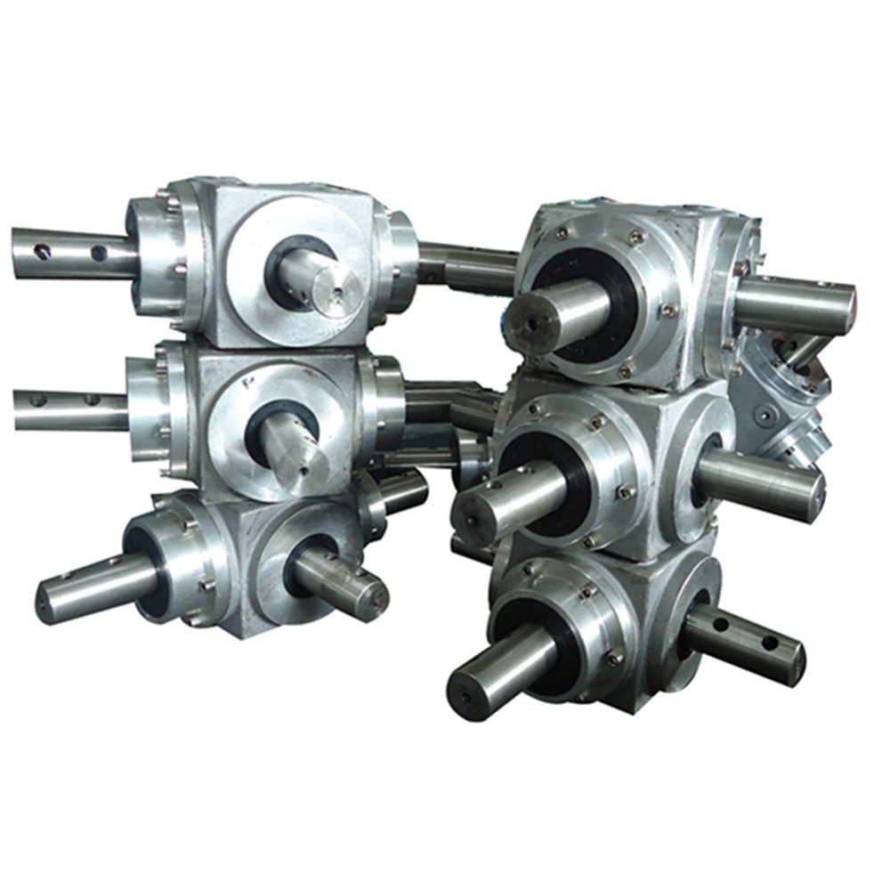 T series marine gearbox for small boat bevel gear reducer power transmission gearbox angle 90 gearbox automatic transmission