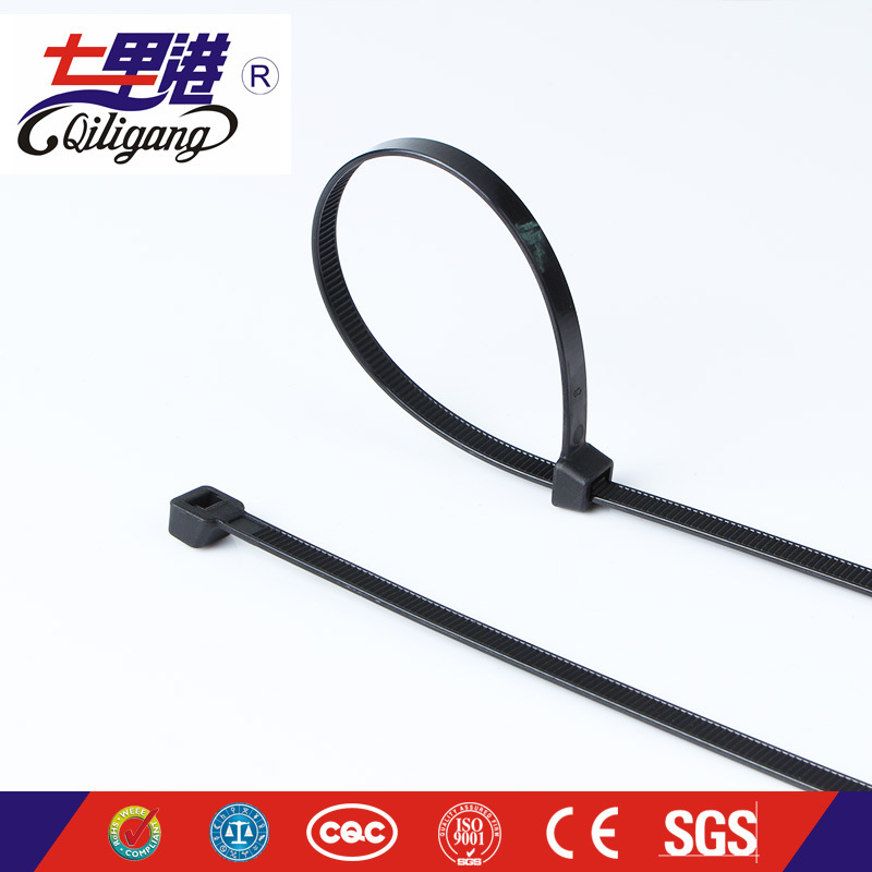 Qiligang high strength cable tie Natural double lock cable tie double locking tie