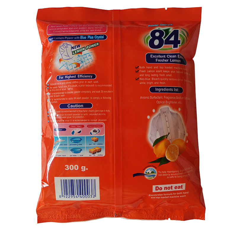 Direct Sales superior quality antifungal sachet packing enzyme laundry pods detergent for a deep clean