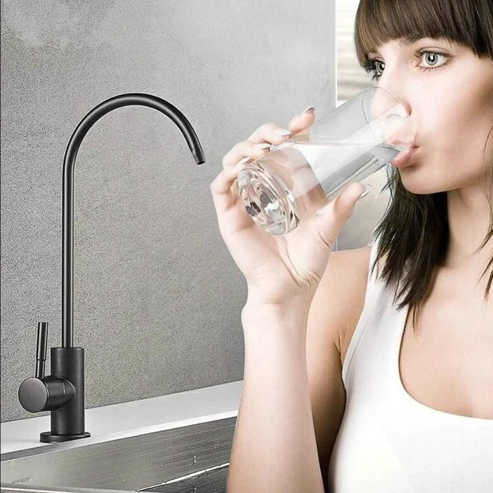 China Kitchen Water Filter Faucet Stainless Steel Water Filtration System Beverage Non-Air Gap RO Faucet