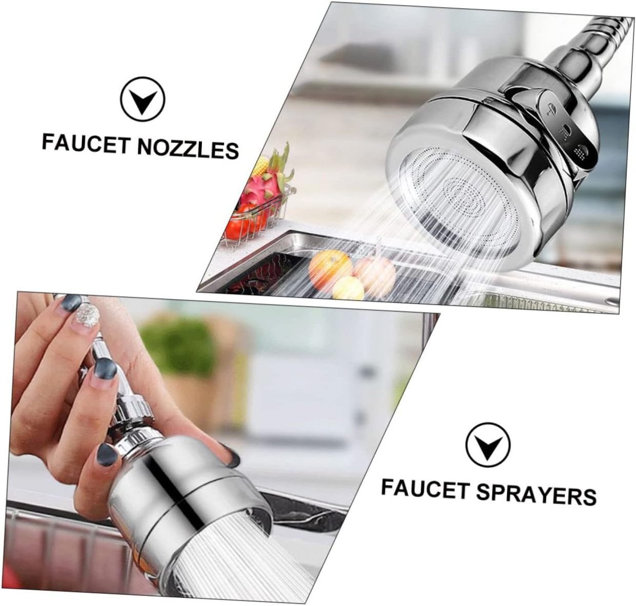 China manufacturers 360 Rotate Swivel Water Saving Tap Aerator Diffuser Faucet Nozzle Filter Adapter