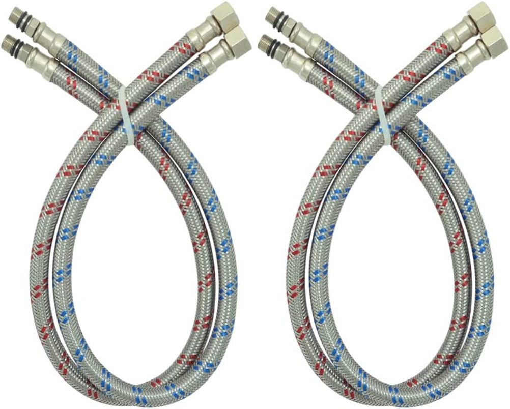 China manufacturers Stainless Steel Flexible Braided faucet hose Rubber Fuel Hose Remote Oil Cooler Line Coolant Pipe