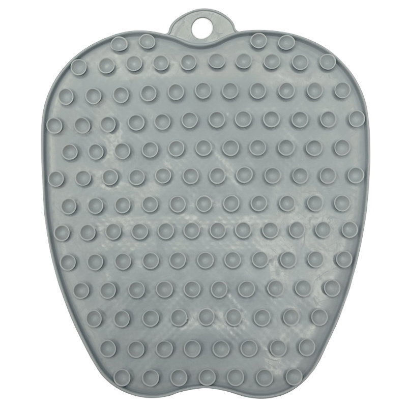 Silicone Foot Exfoliator Bath Mat Feet Cleaner Washer Brush With Non Slip Suction Cap Shower Scrubber Exfoliating Massager