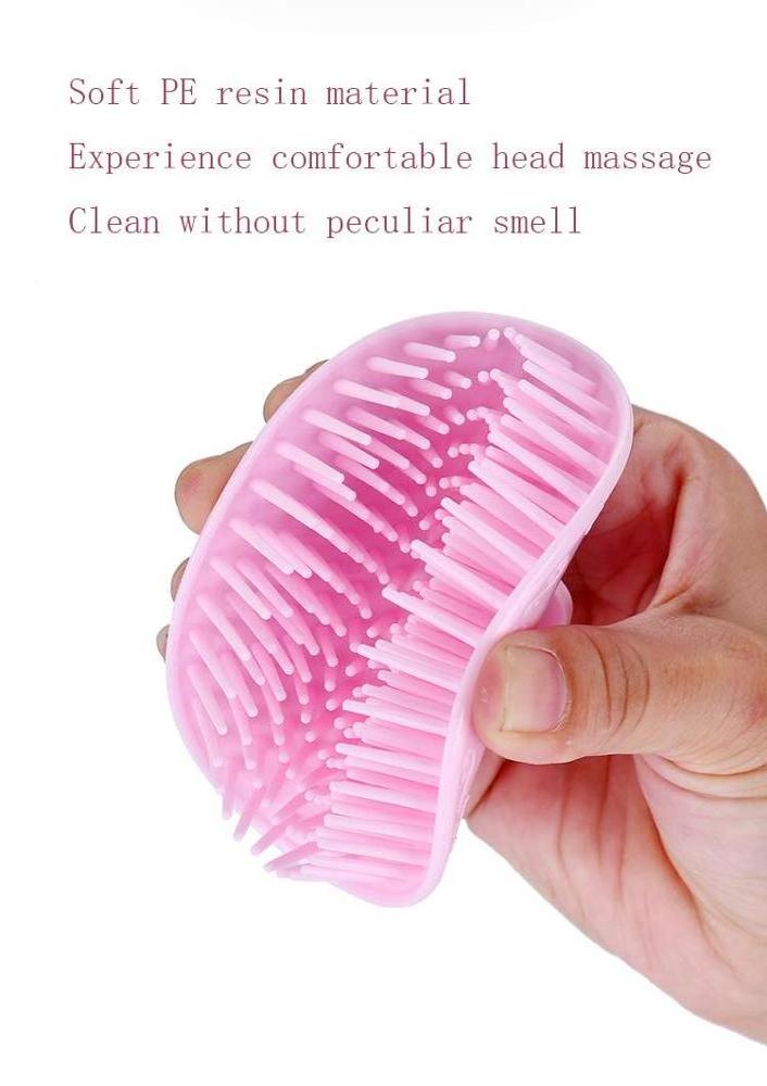 Shampoo  Massage Hair Brush Hair Cleaning  silicone face scrubber Head Massage scalp brush