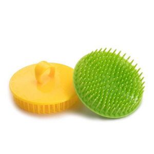 Shampoo  Massage Hair Brush Hair Cleaning  silicone face scrubber Head Massage scalp brush