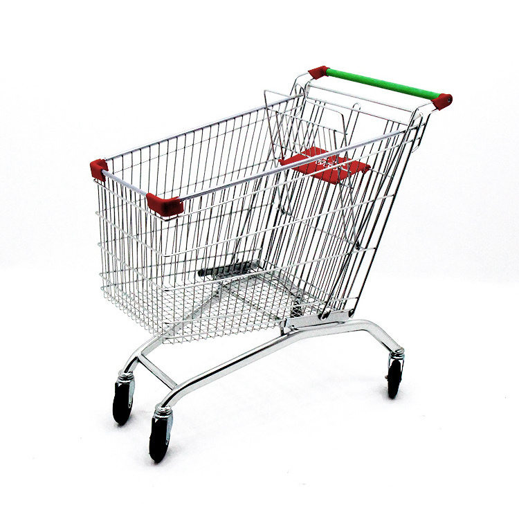 Buy Heavy Duty Hand Push Trolley With Air Wheel For Supermarket Shopping Trolley Manufacture In India Wholesale Prices