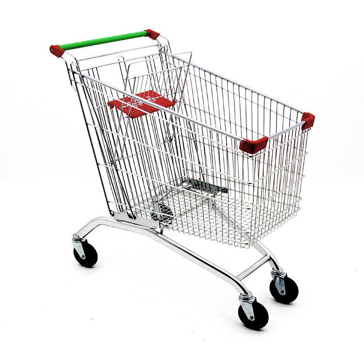 Buy Heavy Duty Hand Push Trolley With Air Wheel For Supermarket Shopping Trolley Manufacture In India Wholesale Prices