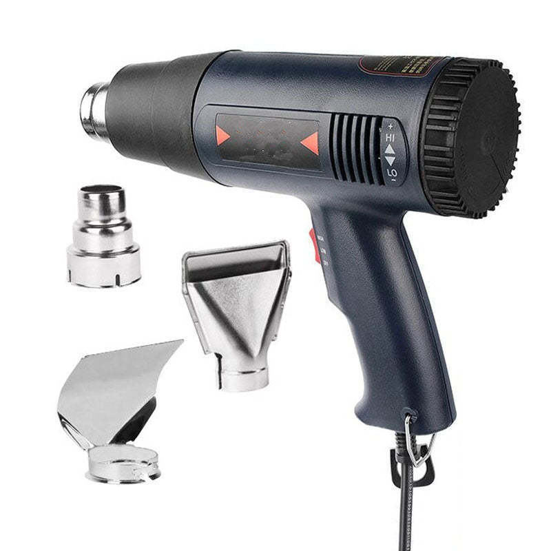 High-power heat gun 110V U.S. standard handheld baking gun car film baking gun Industrial Temperature Adjustment