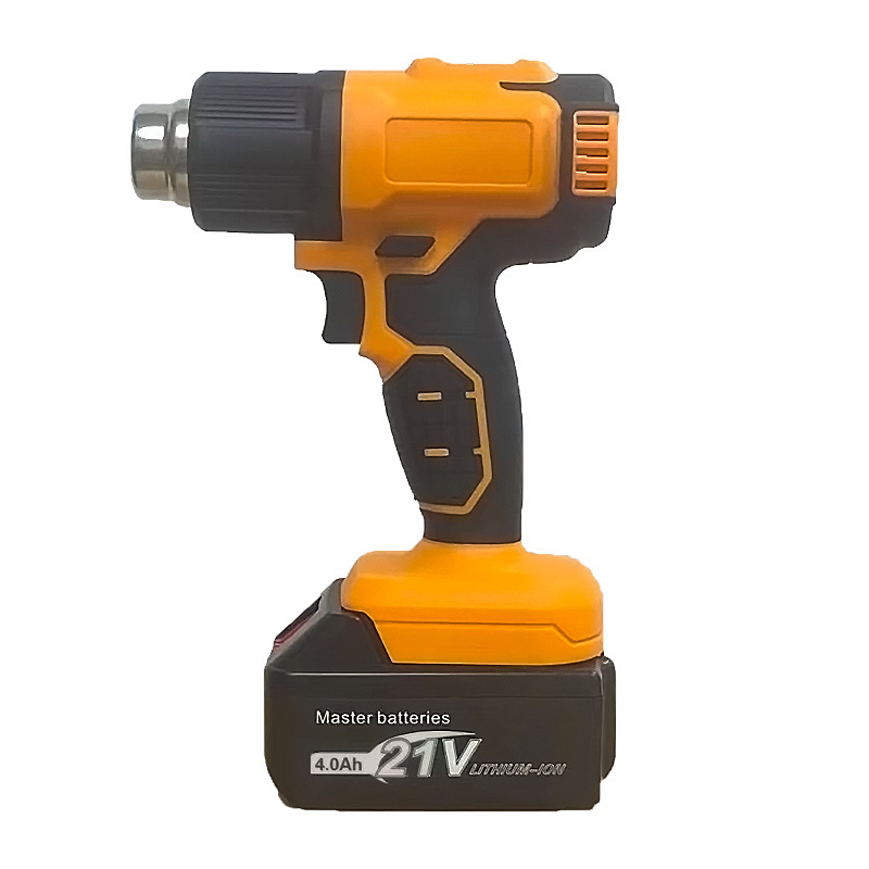 Cordless Heat Gun for 21v Lithium-Ion Battery Powered Heat Gun for Vinyl Wrapped Shrink Tubing