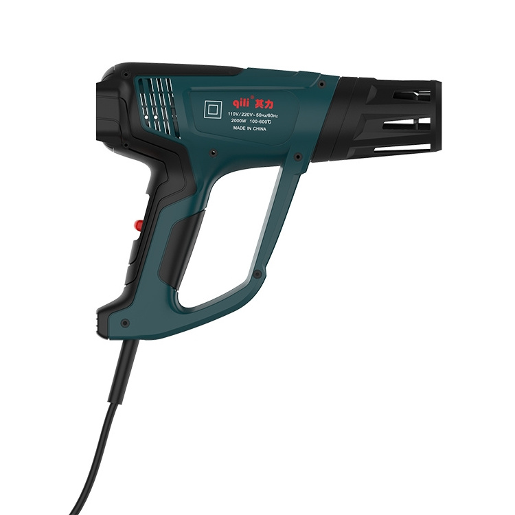 QR-323 Qili Low Moq Pc Material High Temperature Resistant Blade Embossing Heat Gun