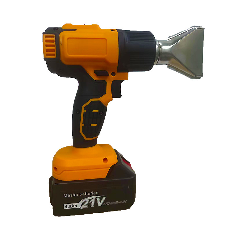 Cordless Heat Gun for 21v Lithium-Ion Battery Powered Heat Gun for Vinyl Wrapped Shrink Tubing