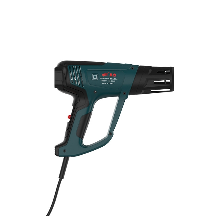 QR-323 Qili Low Moq Pc Material High Temperature Resistant Blade Embossing Heat Gun