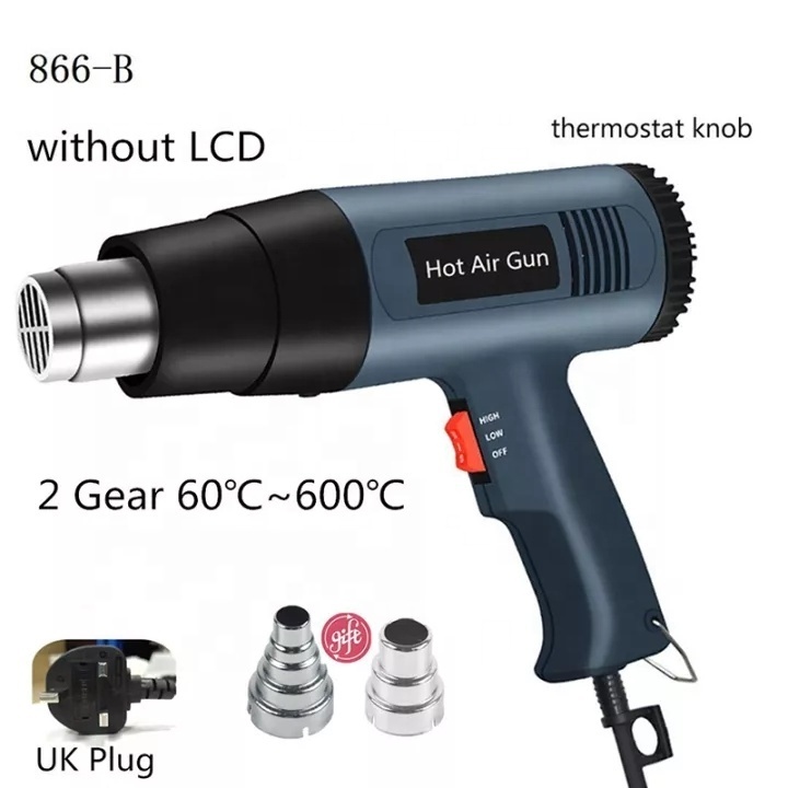 QR-866B Qili Wholesale Price Electric Heat Gun No Digital Display Hot Air Heat Gun