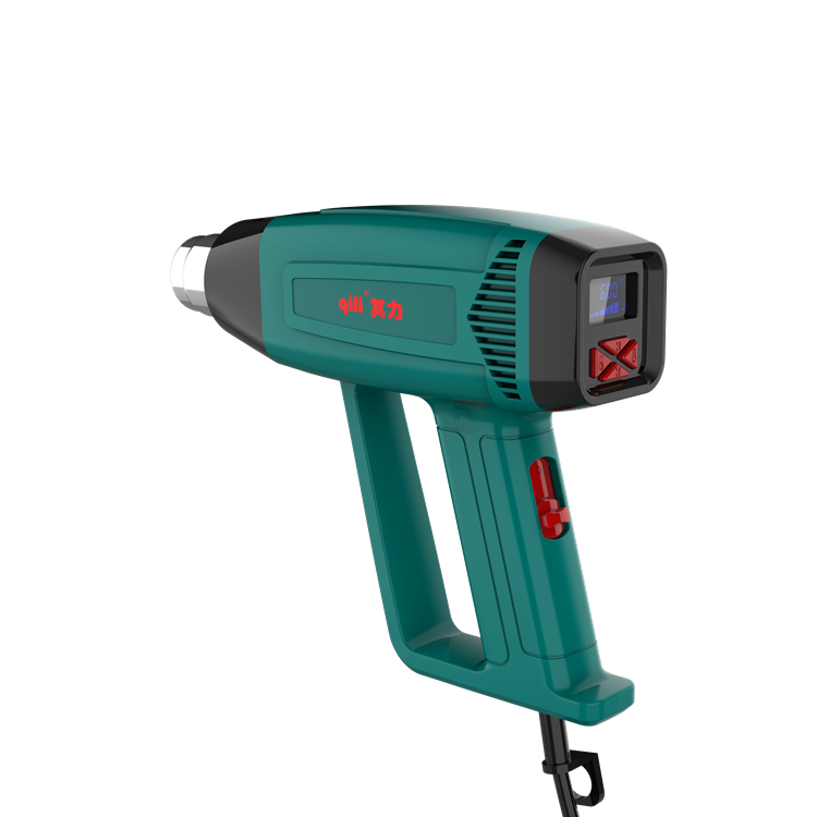 Industrial Grade Customisable Portable Fast Electronic Heat Gun with Display Hot Air Gun Blower