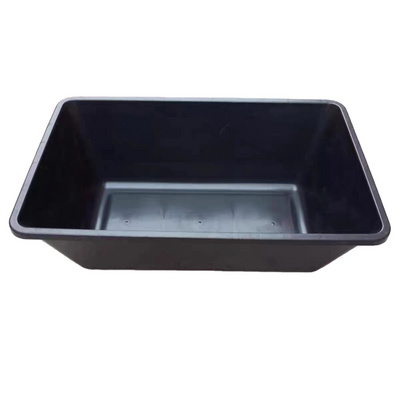 2023 China Plastic Factory Custom Extra large ABS/PP/PE Large Square Plastic Vacuum Forming Tray Tubs