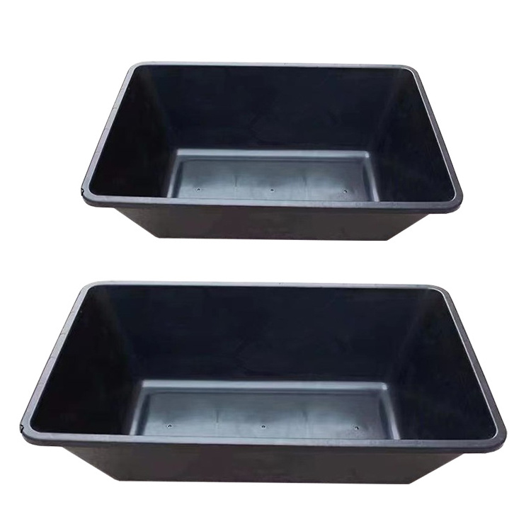 2023 China Plastic Factory Custom Extra large ABS/PP/PE Large Square Plastic Vacuum Forming Tray Tubs