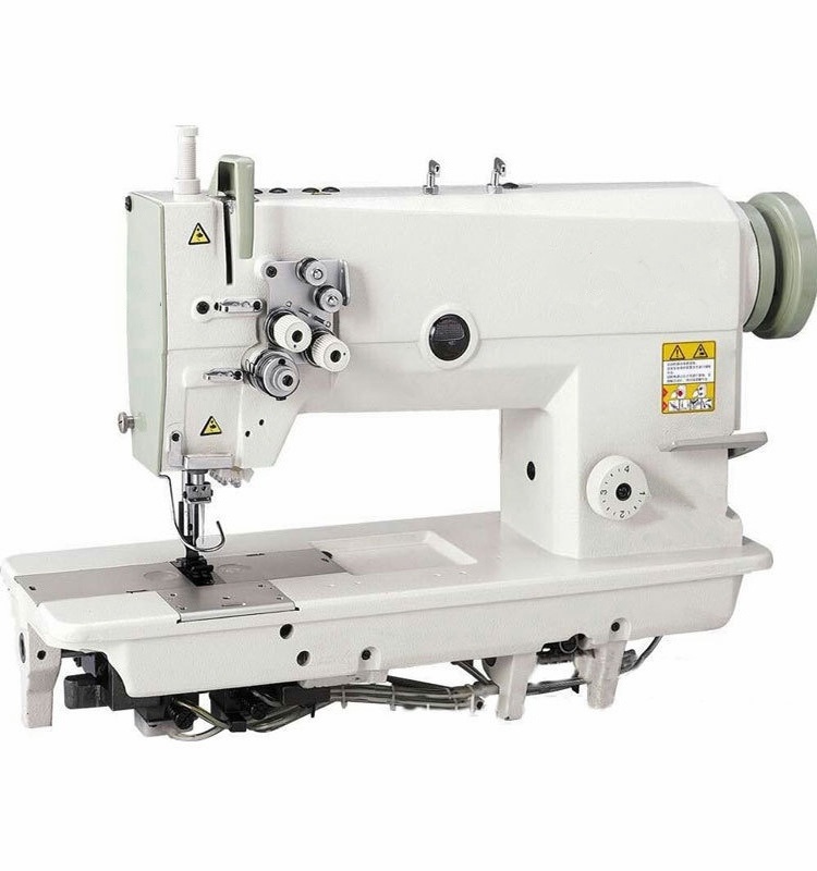 842 high speed double needle lockstitch sewing machine