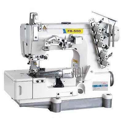 new style industrial overlock 500 sewing machine flat-bed interlock sewing machine