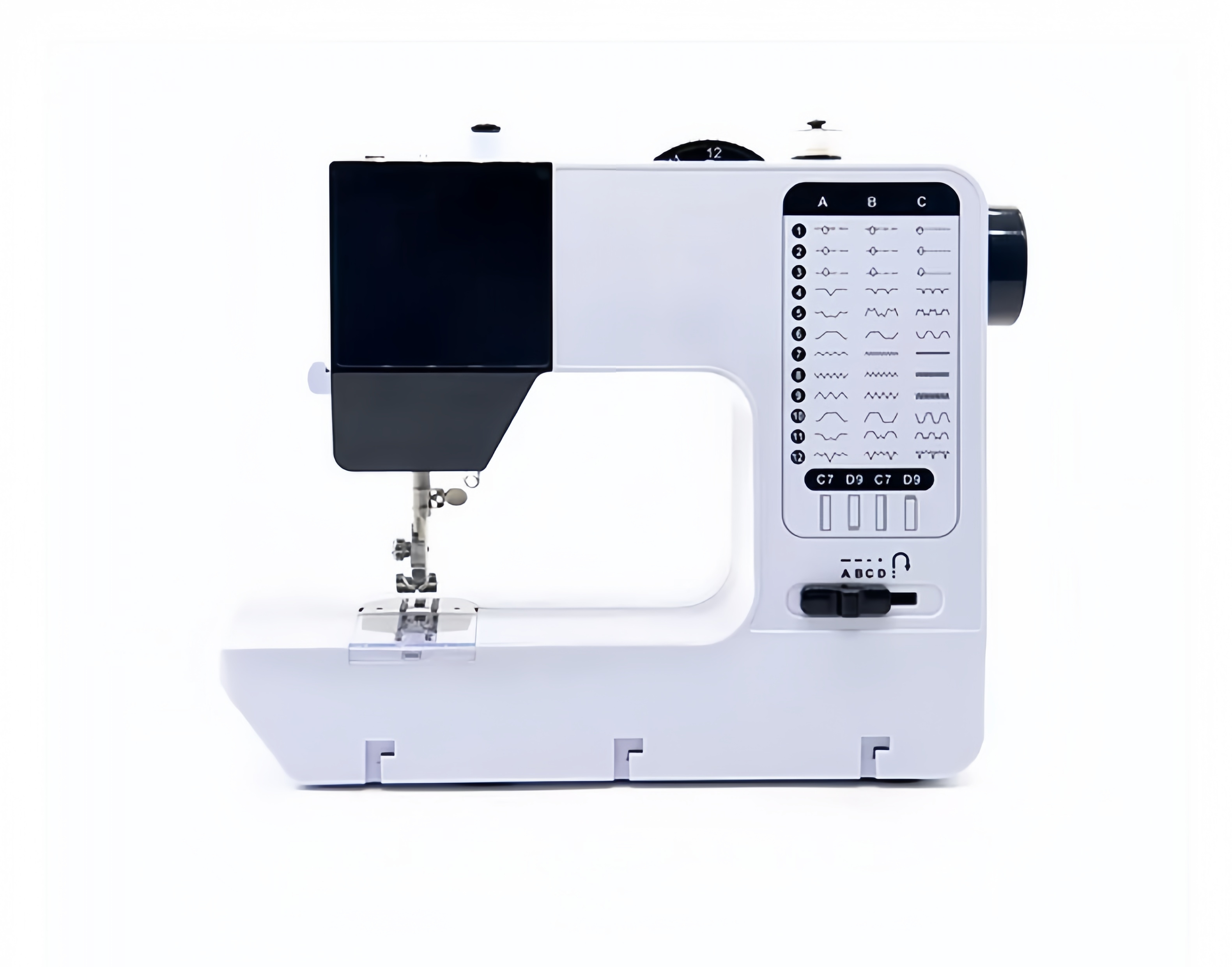 Heavy Duty Sewing Machine 38 stitch household Zig zag 738 Sewing Machine Sew Jeans