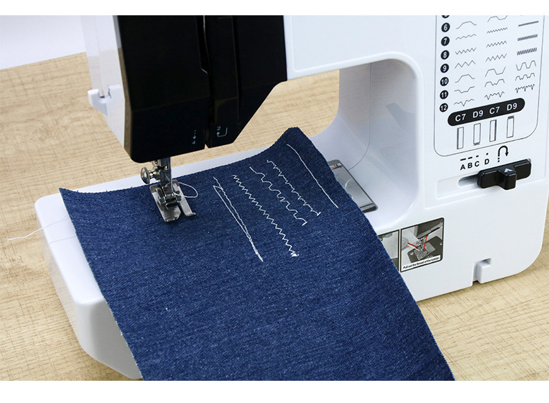 Heavy Duty Sewing Machine 38 stitch household Zig zag 738 Sewing Machine Sew Jeans